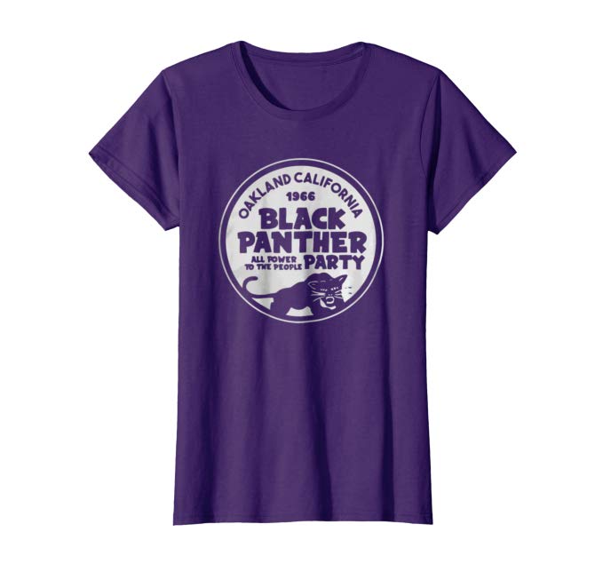 Oakland Black Panther Women's Tee - Visibly Black