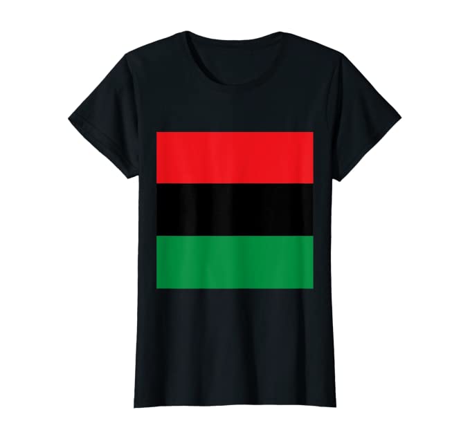 Pan African Women's Tee - Visibly Black