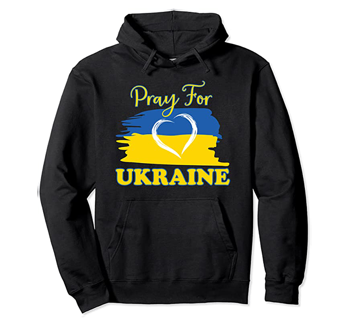 Pray for Ukraine Hoodie