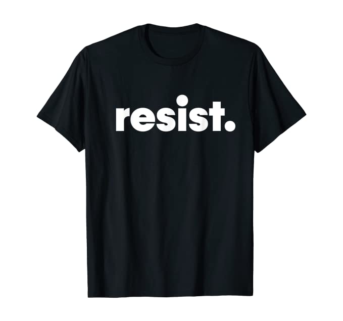Resist Tee - Visibly Black