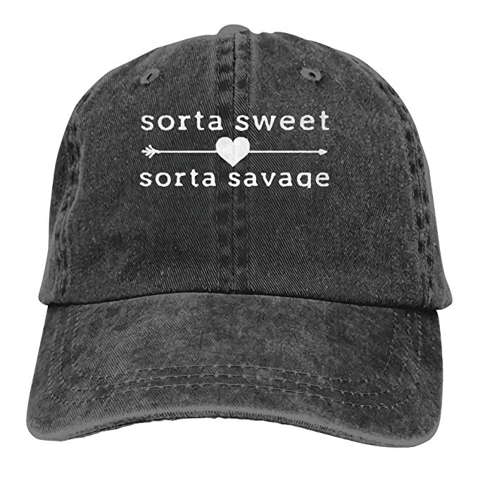 Sorta Savage Hat - Visibly Black