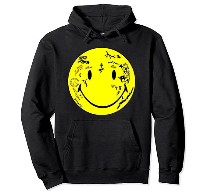 Lil Wayne Tattoo Smiley Hoodie