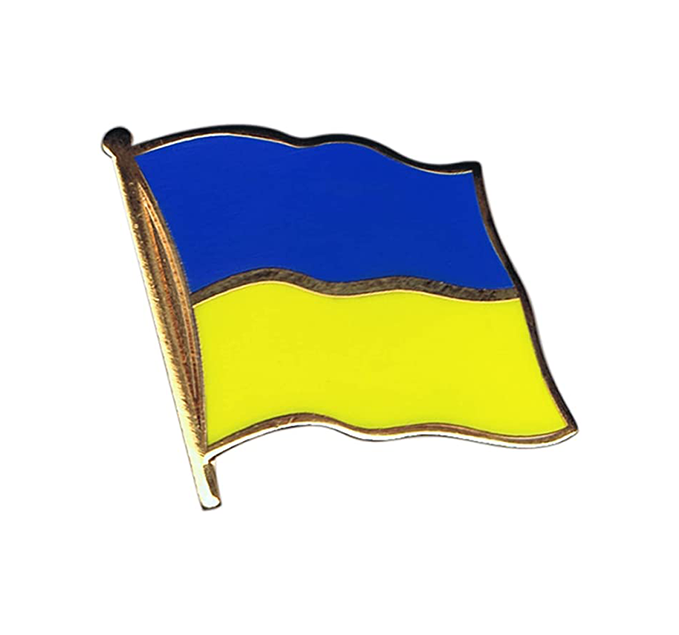 Ukraine Flag Pin