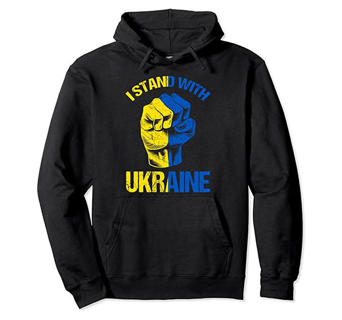 Ukraine Fist Hoodie
