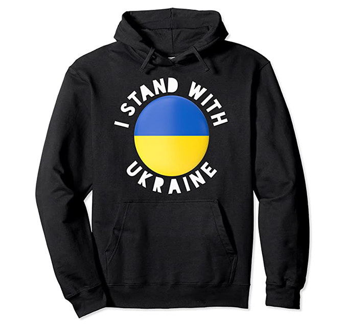 Ukraine Round Hoodie