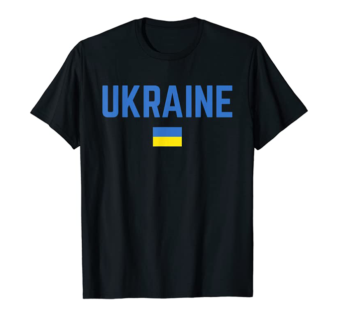 Ukraine & Flag Men's Tee