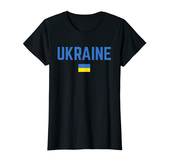 Ukraine & Flag Women's Tee