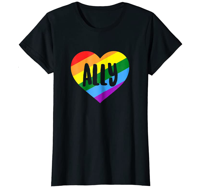 Gay Pride Ally Women's T-Shirt
