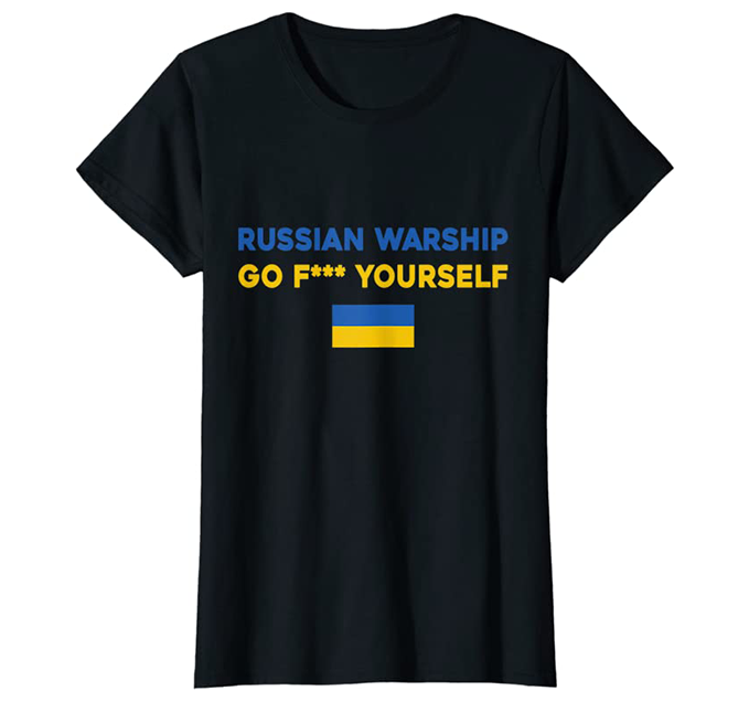 Russian Warship Go F**k Yourself Women's T-Shirt