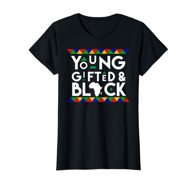 Young Black and Gifted Tee - Visibly Black